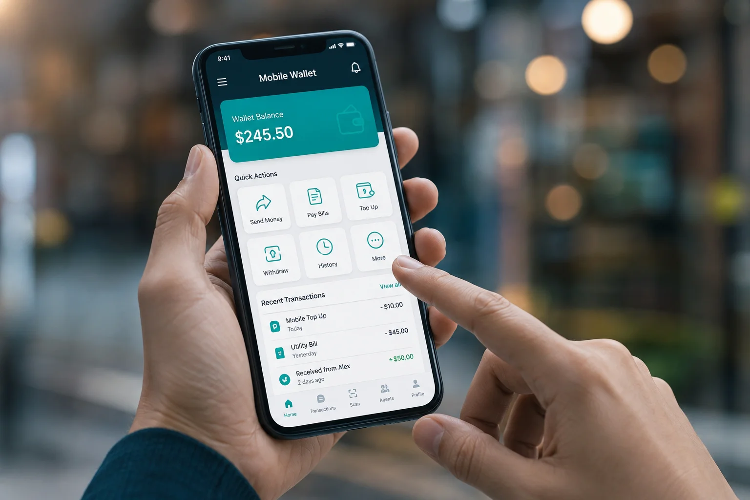 Mobile Money platform overview